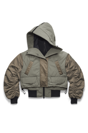 Claremont Bomber Tonal Label