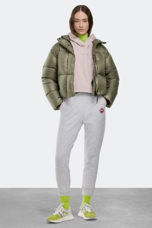 Cypress Cropped Puffer Black Label