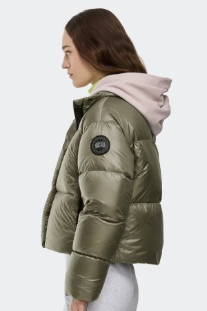 Cypress Cropped Puffer Black Label