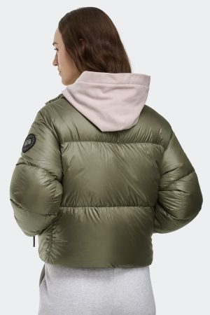 Cypress Cropped Puffer Black Label