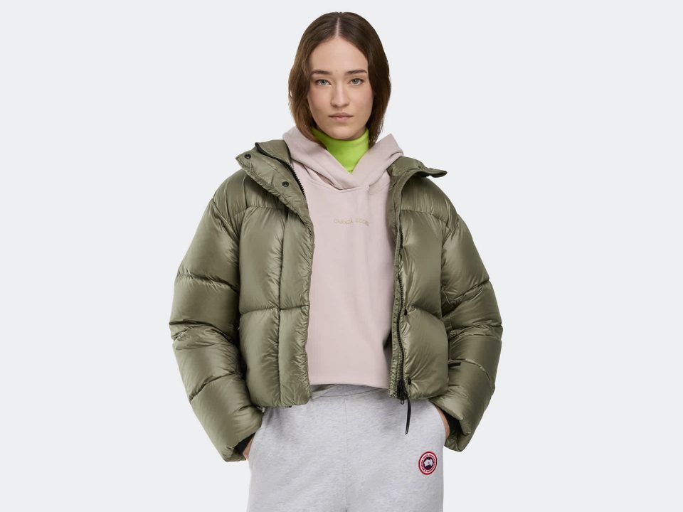 Cypress Cropped Puffer Black Label
