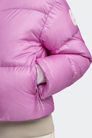 Cypress Cropped Puffer White Label