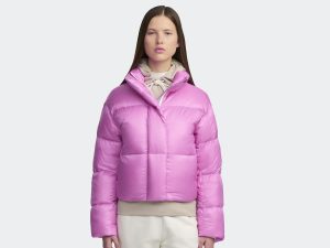 Cypress Cropped Puffer White Label