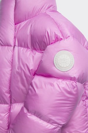 Cypress Cropped Puffer White Label