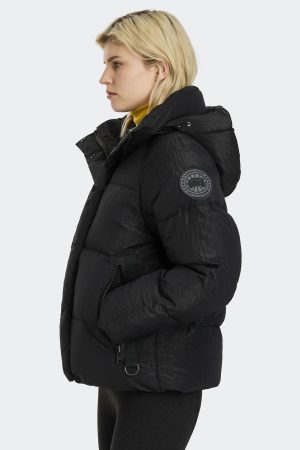 Junction Parka Black Label Shiny Crinkle