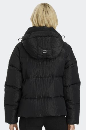 Junction Parka Black Label Shiny Crinkle