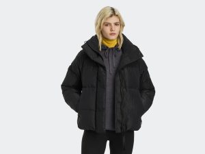 Junction Parka Black Label Shiny Crinkle