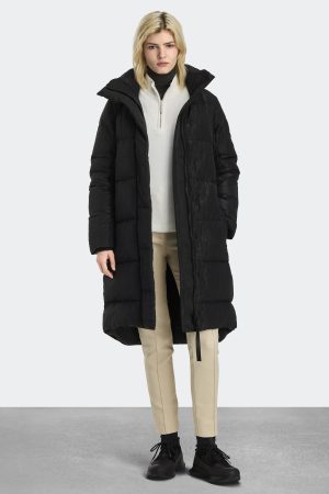 Byward Parka Black Label Shiny Crinkle