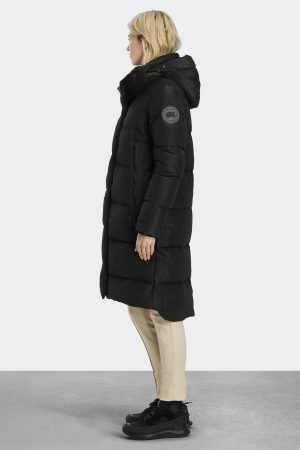Byward Parka Black Label Shiny Crinkle
