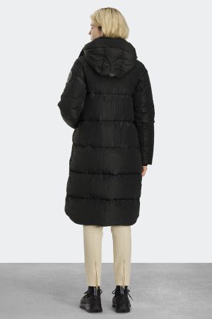 Byward Parka Black Label Shiny Crinkle