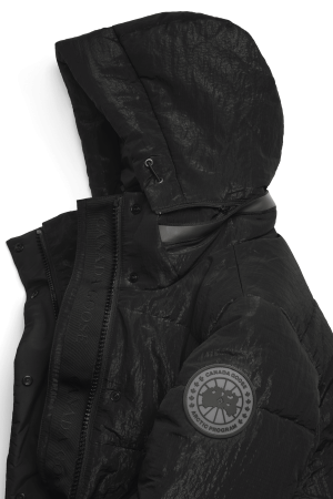 Byward Parka Black Label Shiny Crinkle