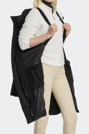 Byward Parka Black Label Shiny Crinkle