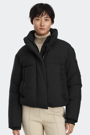 Junction Cropped Puffer Black Label