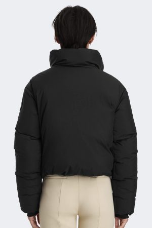 Junction Cropped Puffer Black Label