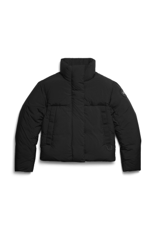 Junction Cropped Puffer Black Label