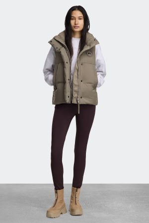 Junction Puffer Vest Tonal Label