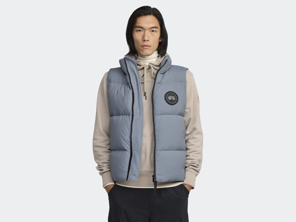 Lawrence Puffer Vest Black Label