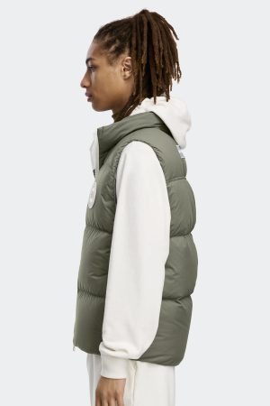 Lawrence Puffer Vest White Disc