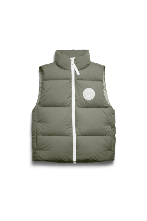 Lawrence Puffer Vest White Disc