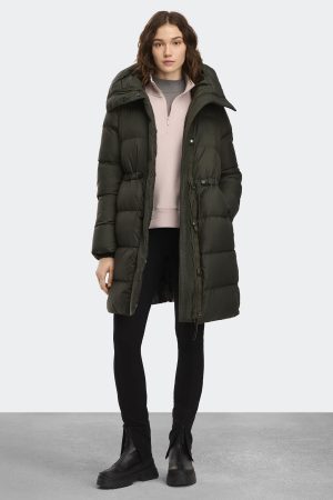 Montgomery Coat  Tonal Label