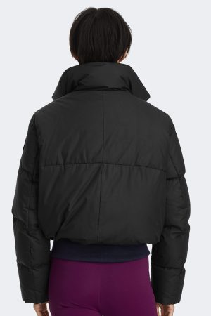 Garnet Cropped Puffer