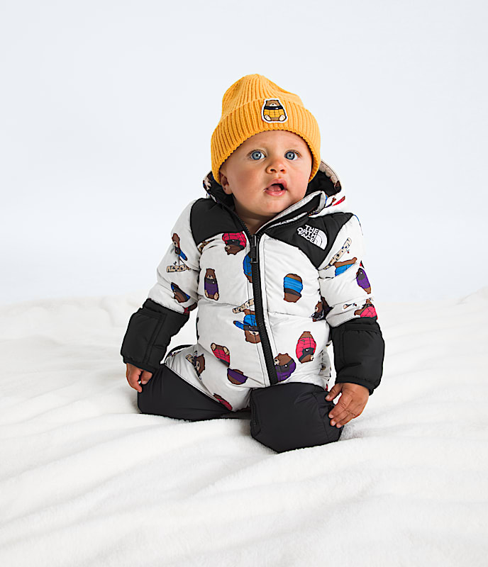 Baby 1996 Retro Nuptse One-Piece—Print