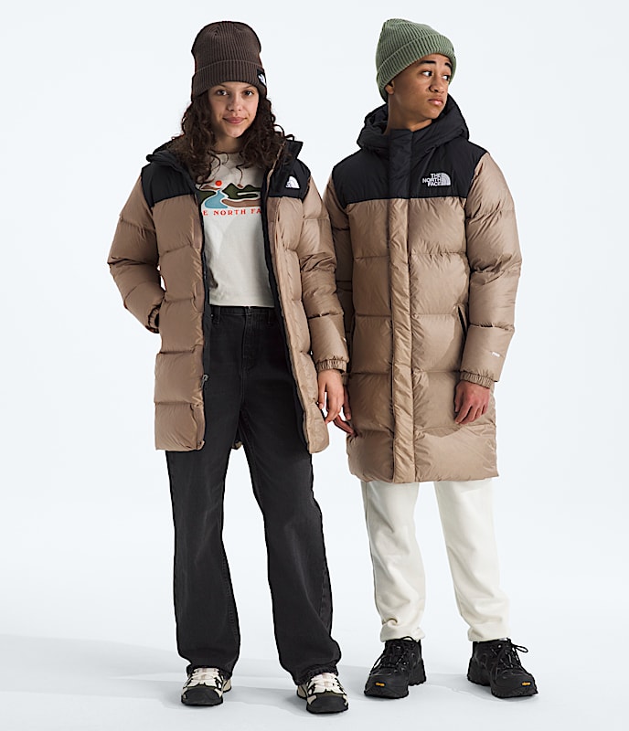Boys’ & Girls’ Nuptse Long Parka