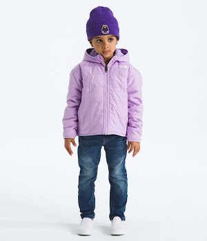 Girls’ Reversible Shasta Full-Zip Hooded Jacket