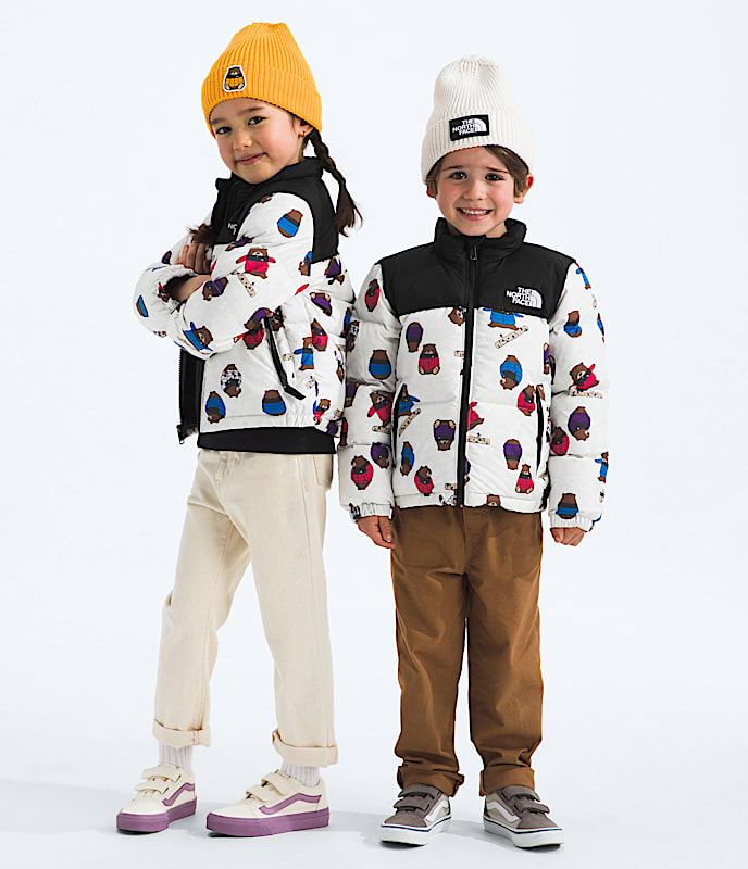 Kids’ 1996 Retro Nuptse Jacket—Print