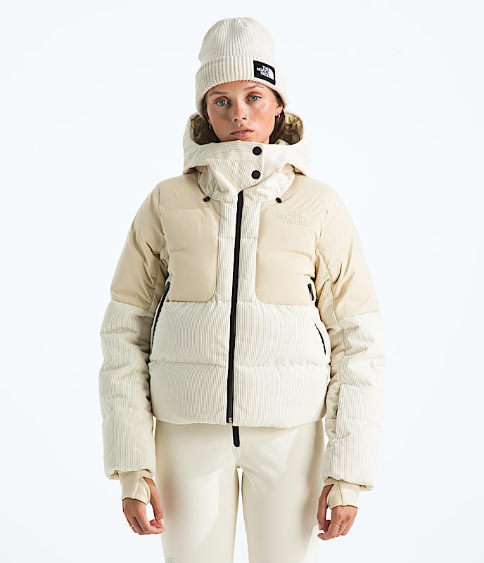 Women’s Cold Spell Corduroy Cropped Down Jacket