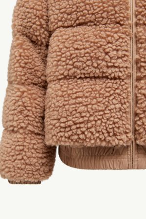 Adalbertas Teddy Hooded Down Jacket