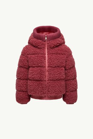 Adalbertas Teddy Hooded Down Jacket