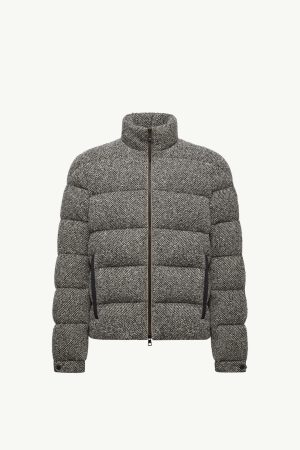Agde Wool Blend Short Down Jacket