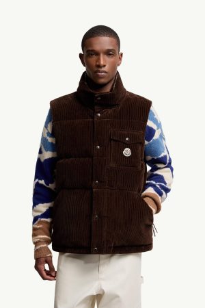 Agen Corduroy Down Vest