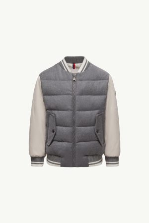 Alvaro Wool Down Bomber Jacket