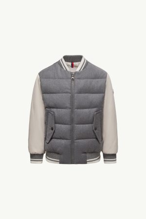 Alvaro Wool Down Bomber Jacket