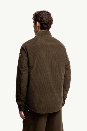 Ambroisie Corduroy Down Shirt Jacket