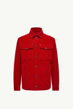 Ambroisie Corduroy Down Shirt Jacket