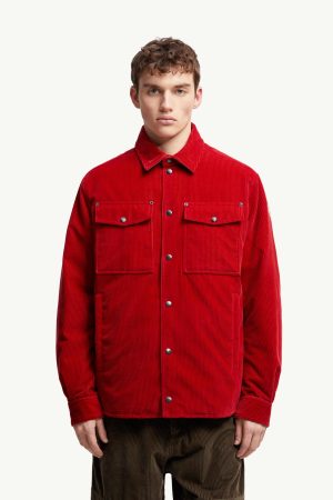 Ambroisie Corduroy Down Shirt Jacket