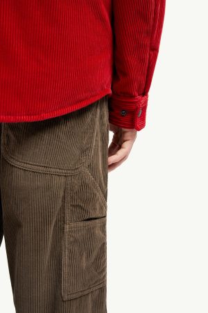 Ambroisie Corduroy Down Shirt Jacket