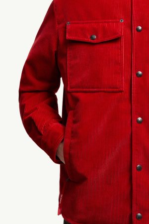 Ambroisie Corduroy Down Shirt Jacket