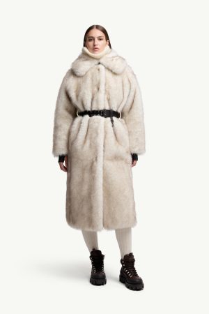 Arly Belted Textured Down Coat