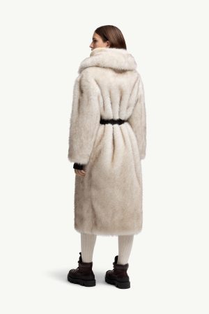 Arly Belted Textured Down Coat