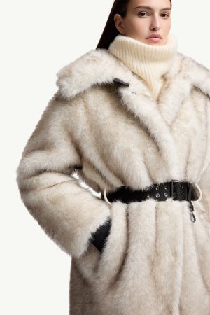 Arly Belted Textured Down Coat