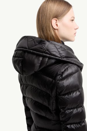 Armoniques Hooded Shearling-Trimmed Down Ski Jacket