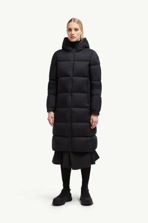 Arredoun Hooded Long Down Jacket