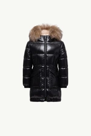 Aruna Shearling-Trimmed Hooded Down Jacket