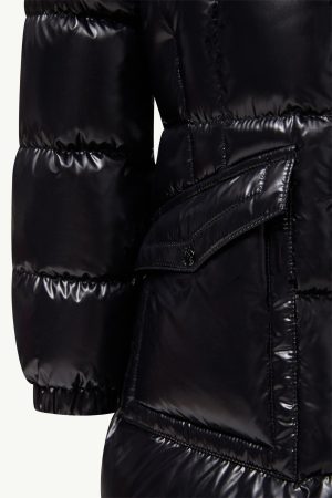 Aruna Shearling-Trimmed Hooded Down Jacket