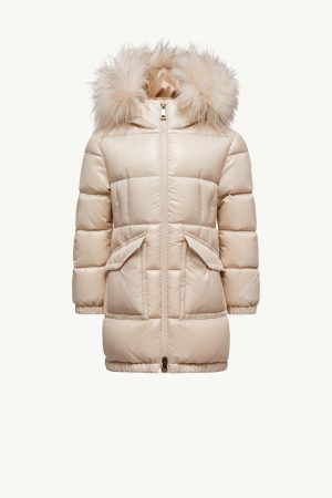 Aruna Shearling-Trimmed Hooded Down Jacket