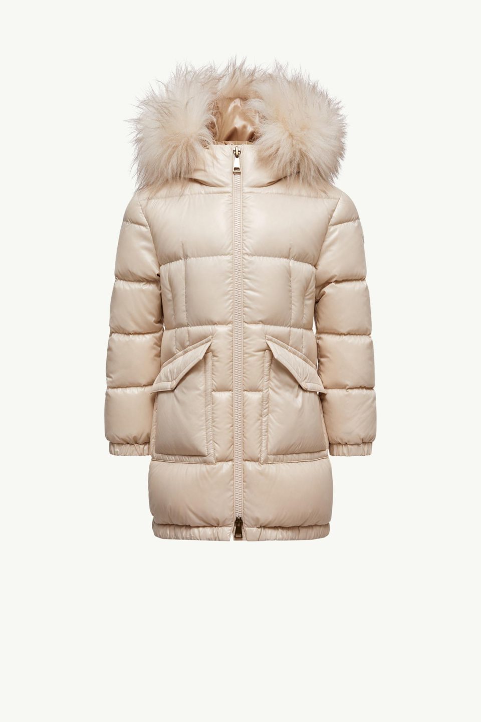 Aruna Shearling-Trimmed Hooded Down Jacket